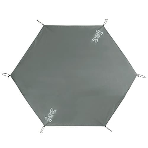 DOD(ディーオーディー) ワンポールテントS用グランドシート 260cm×220cm GS3-561-GY