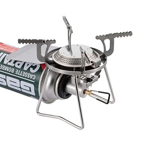 小型ガスバーナーコンロ 圧電付クッカーセット 1個